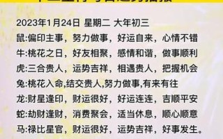 2021年每天运势查询，每天运势2022年运势