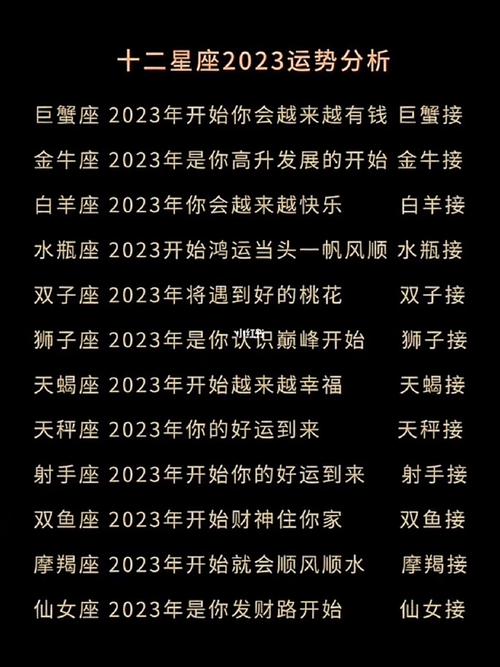 星座运势每天更新查询2023年，星座运势每天更新查询2023年-第7张图片